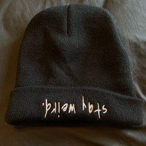 Shein Stay Weird Beanie